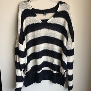 H&M striped sweater